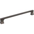 Jeffrey Alexander 224 mm Center-to-Center Brushed Pewter Sullivan Cabinet Pull 752-224BNBDL